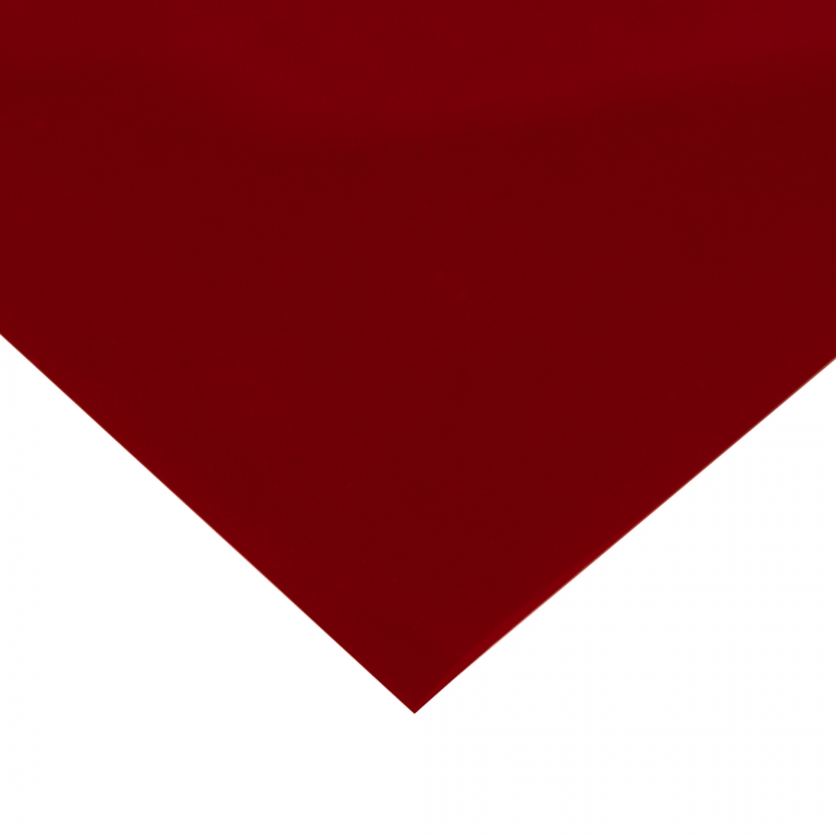 Rote Folie 19x10cm - selbstklebend